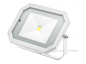Projecteur LED AdLuminis 50 W 4000 lumens noir avec détecteur de mouvement intégré