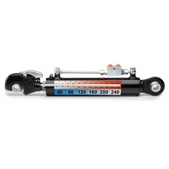 Barre de poussée hydraulique 2/2 avec crochet et rotule 500mm/170mm FKSHydro Barre de poussée hydraulique 2/2 avec crochet et rotule 500mm/170mm FKSHydro