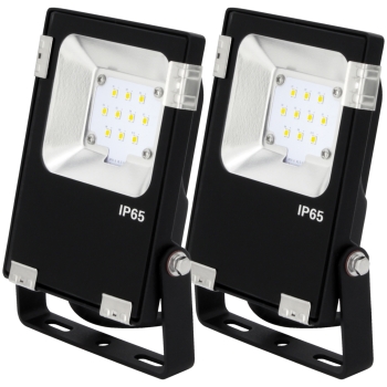 2x Projecteur LED Philips plat 10W 1.350lm PCCooler AdLuminis 2x Projecteur LED Philips plat 10W 1.350lm PCCooler AdLuminis