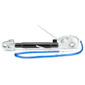 Barre de poussée crochet et chape, zinguée 