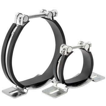 Colliers à boulon articulé pour accumulateurs à membrane hydraulique 