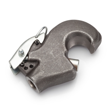 Crochet à souder pour barre de poussée 