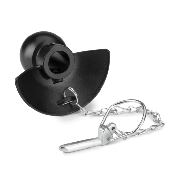 Rotule inférieur avec cône (Cat 2-2) / 28-56mm extra-renforce Black Steel Rotule inférieur avec cône (Cat 2-2) / 28-56mm extra-renforce Black Steel