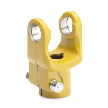 Mâchoire d'extremité alésée avec un serrage par boulon pour cardan agricole 25 mm FDS100 FKSDriveShaft Mâchoire d'extremité alésée avec un serrage par boulon pour cardan agricole 25 mm FDS100 FKSDriveShaft