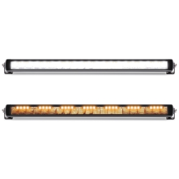 Lampe d'avertissement LED ECE R65 + Rampe à LED longue portée ECE R112 + lumière de position ECE R07 4.000lm 45W Adluminis Blackline Lampe d'avertissement LED ECE R65 + Rampe à LED longue portée ECE R112 + lumière de position ECE R07 4.000lm 45W Adluminis Blackline