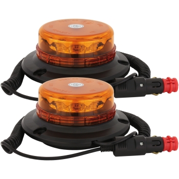 2x Gyrophare LED orange magnétique extra plat AdLuminis 2x Gyrophare LED orange magnétique extra plat AdLuminis