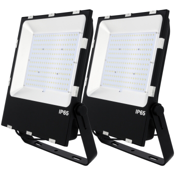 2x Projecteur LED Philips plat 200W 27.800lm PCCooler AdLuminis 2x Projecteur LED Philips plat 200W 27.800lm PCCooler AdLuminis