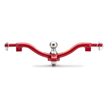 Barre d’attelage à trous Cat. 1 anti-torsion 50x22x460mm avec boule d'attelage Barre d’attelage à trous Cat. 1 anti-torsion 50x22x460 mm avec boule d'attelage